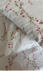 Sakura Çift Kişilik Çarşaf Seti %100 Pamuk (Sete Çarşaf Dahil Değildir)